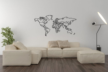 Afbeelding in Gallery-weergave laden, Wereldkaart - Contour