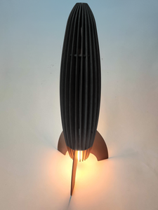 Starship raket design lamp